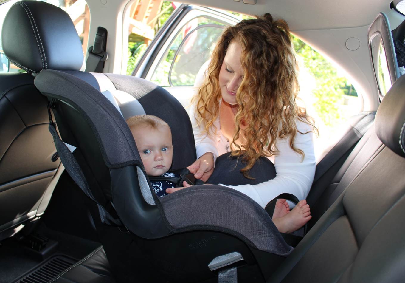 Nationally certified car seat technician helps keep local kids safe on